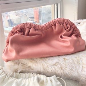 Mansur Gavriel cloud lambskin clutch